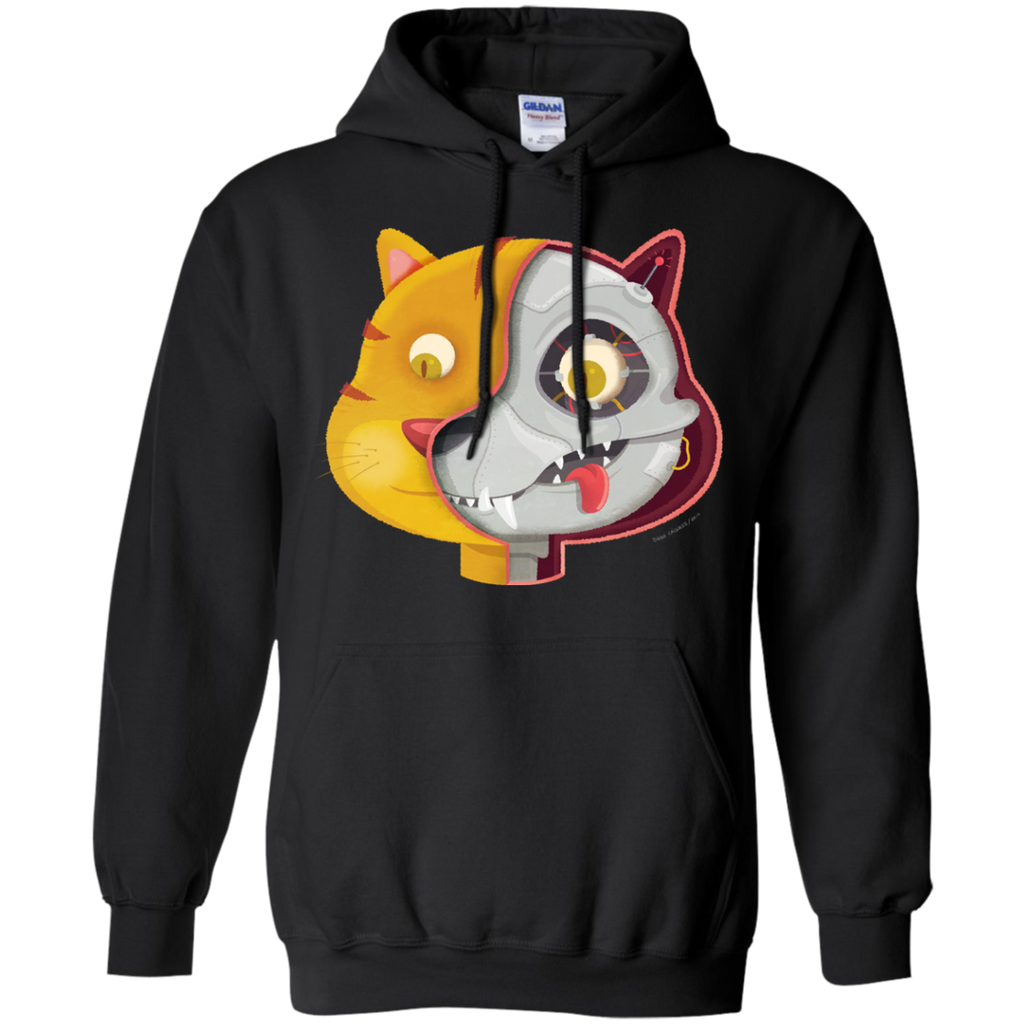 cyborg cat t- T-Shirt