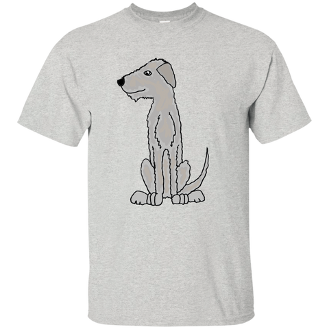 funny cool irish wolfhound dog art T-Shirt