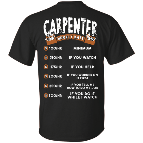 carpenter rate sweatshirts T-Shirt