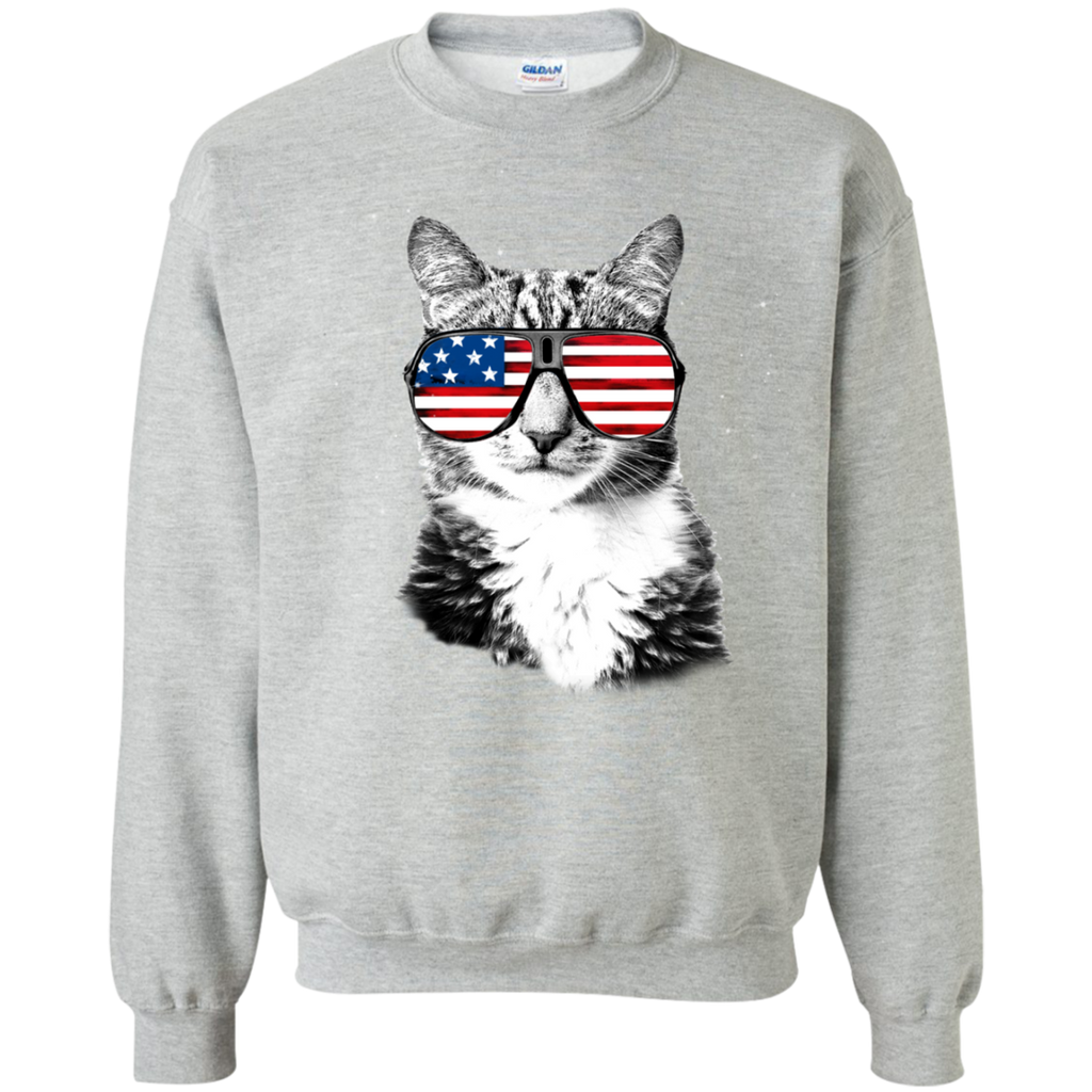 cat usa sweatshirt T-Shirt