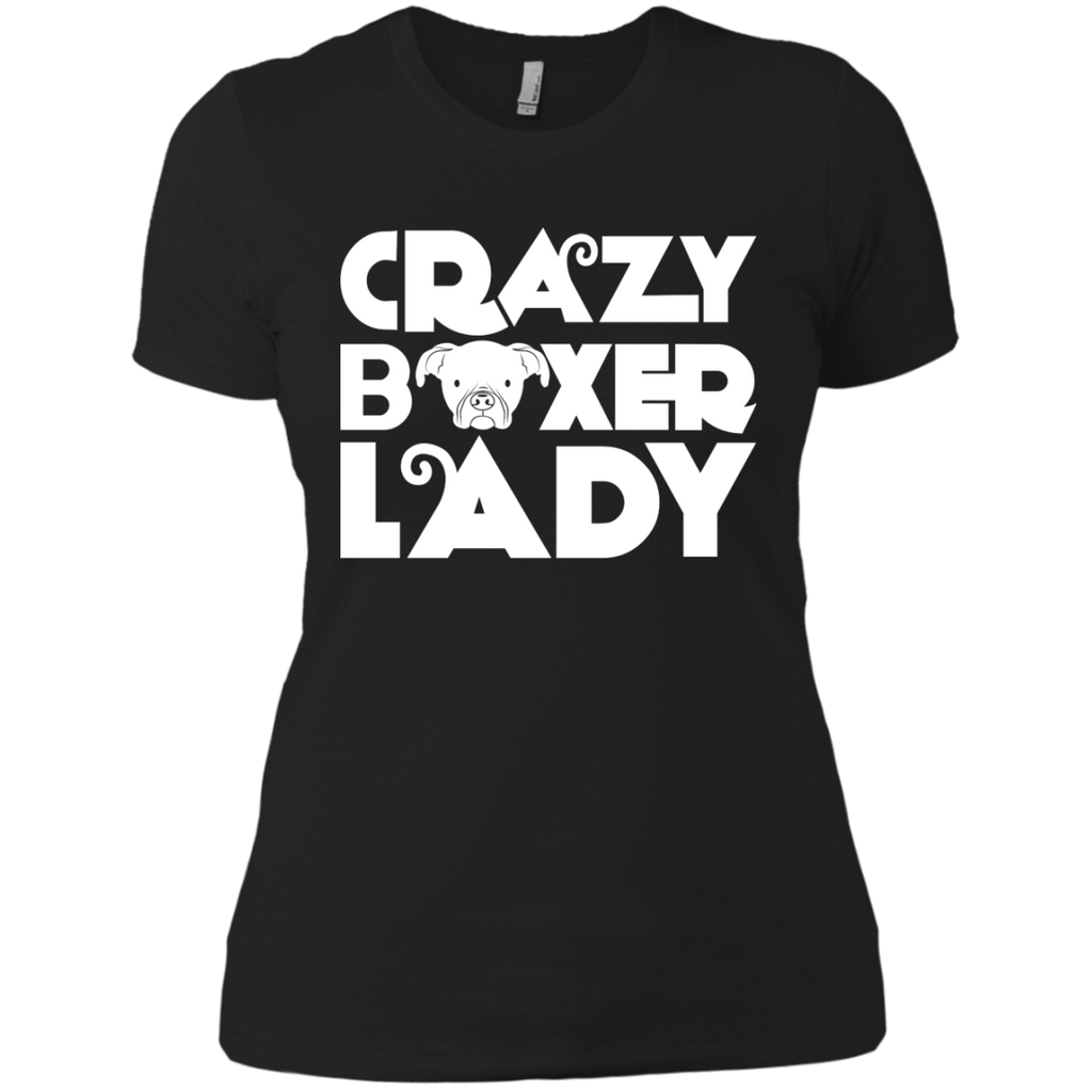 crazy boxer lady T-Shirt