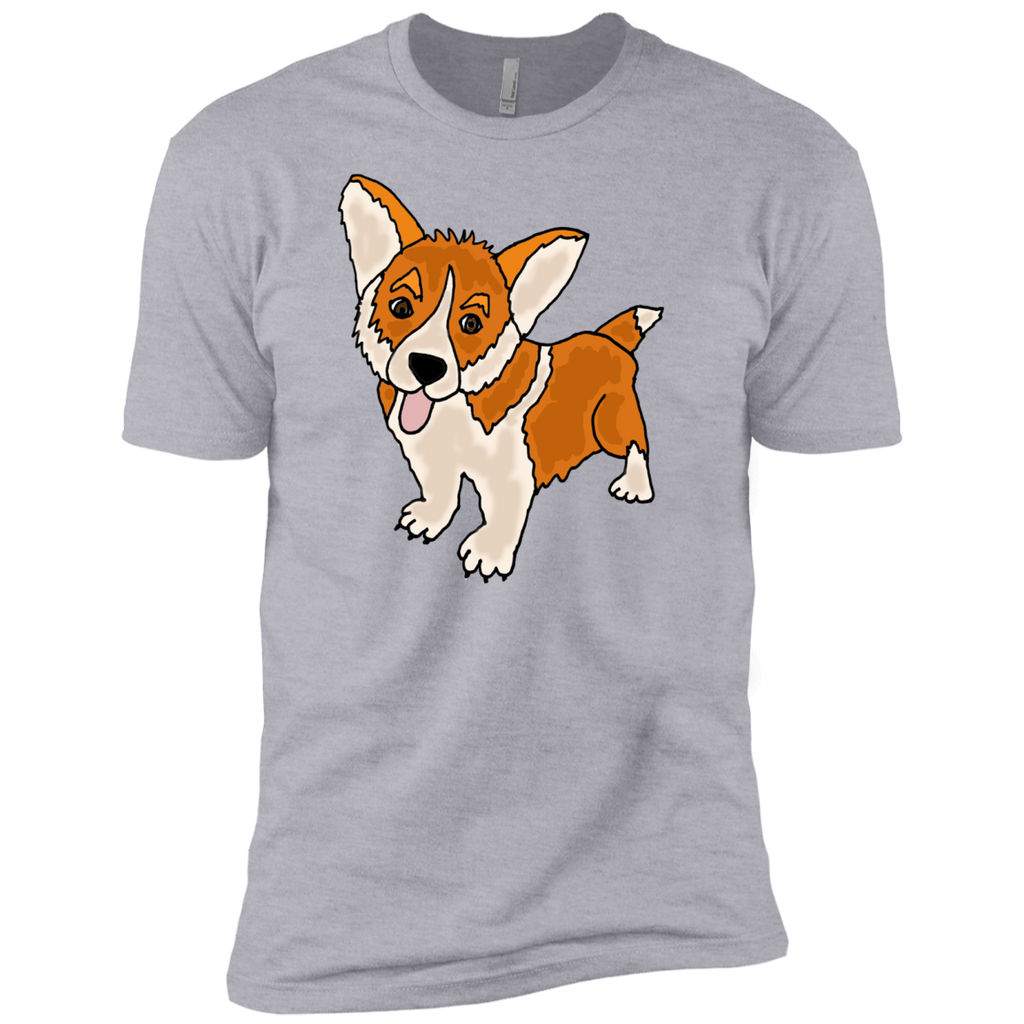 funny cool welsh corgi puppy dog art T-Shirt