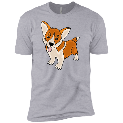 funny cool welsh corgi puppy dog art T-Shirt