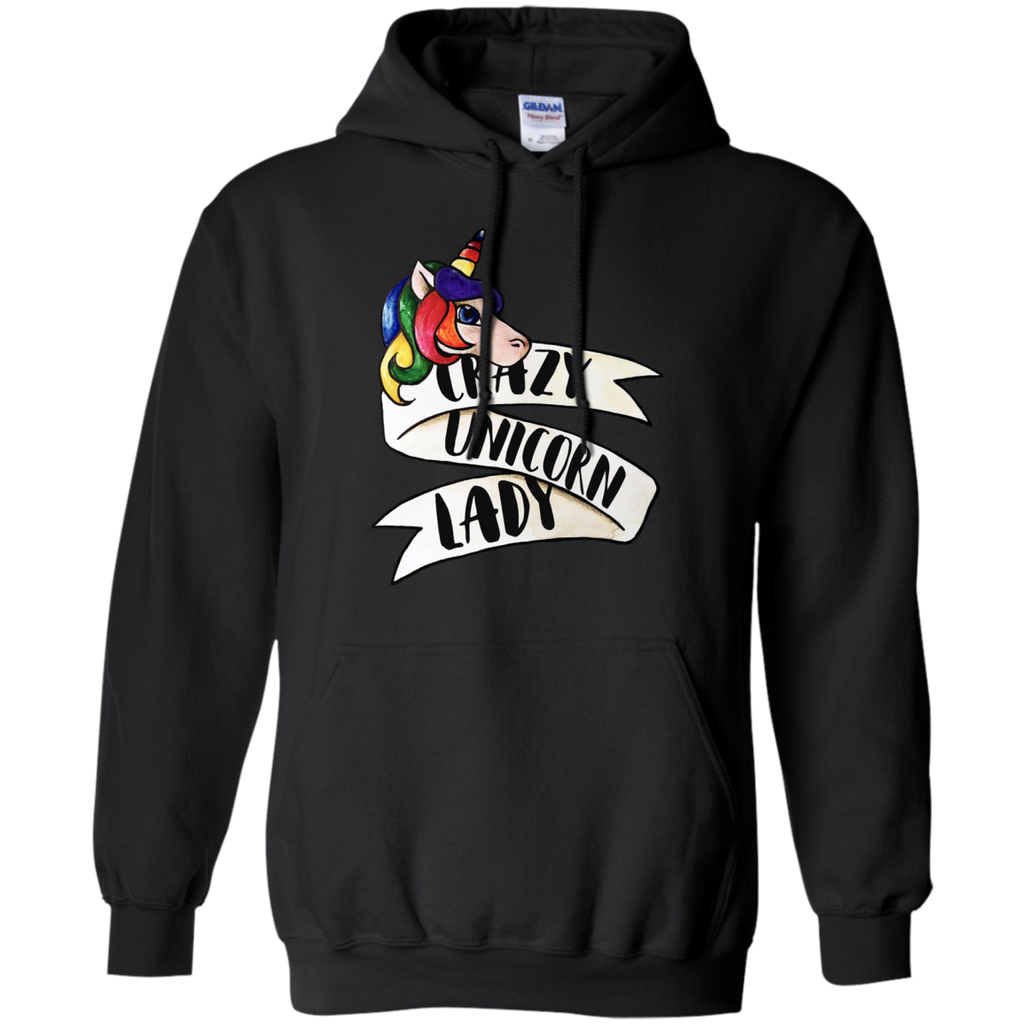 crazy unicorn lady sweatshirt T-Shirt