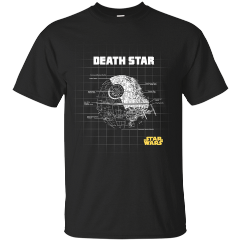 death star schematics T-Shirt