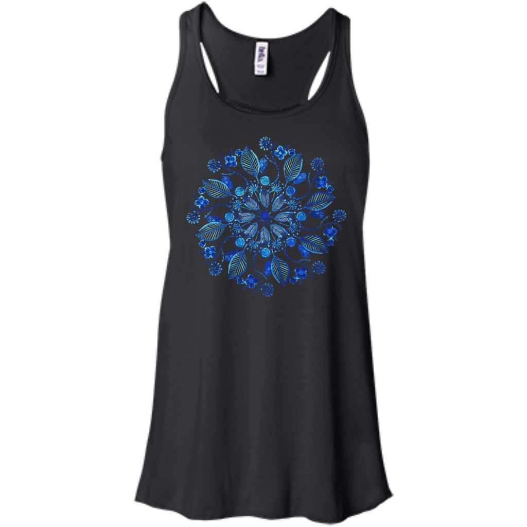 flower mandala water colour tank tops & T-Shirt