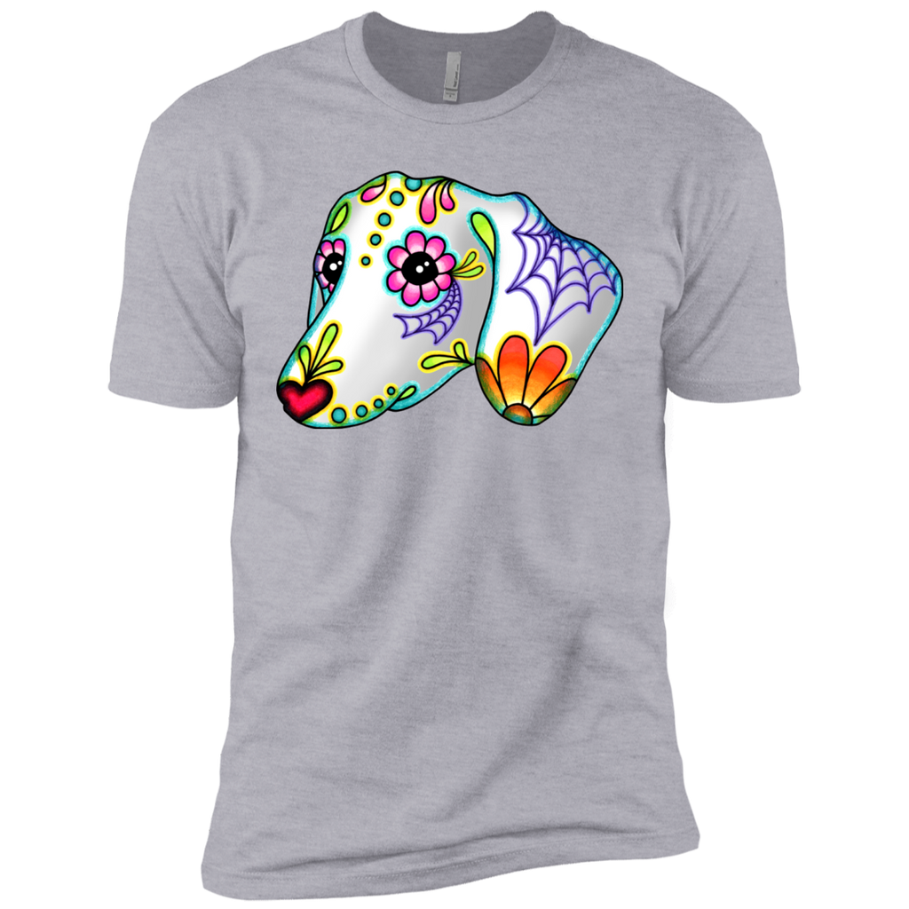 dachshund - day of the dead sugar skull dog T-Shirt