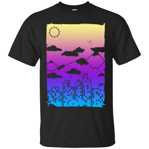 faded city sweatshirt T-Shirt