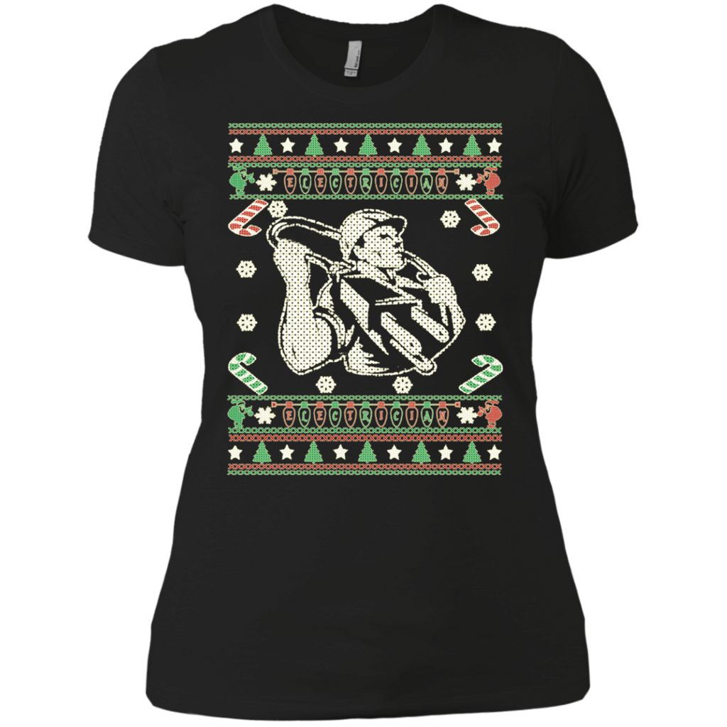 electrician - merry christmas holiday sweater T-Shirt
