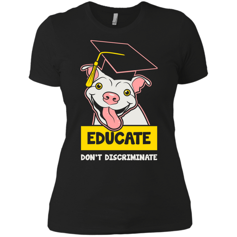 educate pitbulls T-Shirt
