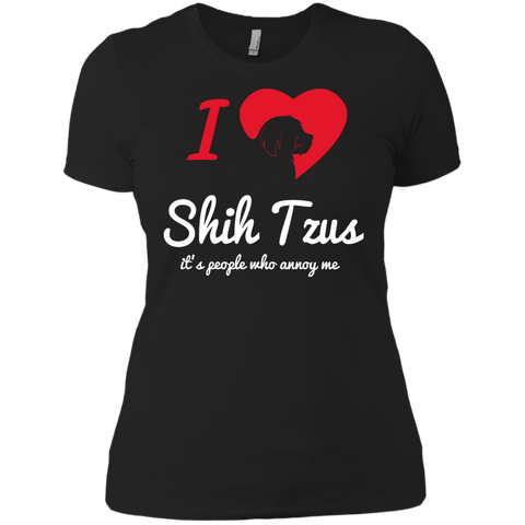 it's people who annoy me - shih tzus... T-Shirt