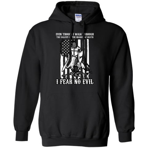 even though i walk shadow of death - fear no evil - T-Shirt