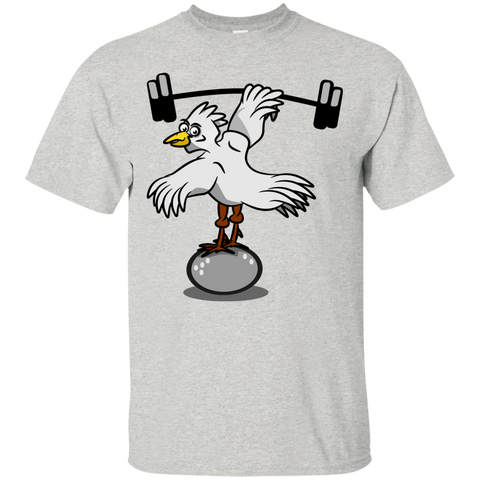 chicken lifting weights T-Shirt