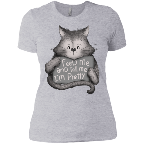 feed me and tell me im pretty cat sweatshirt T-Shirt