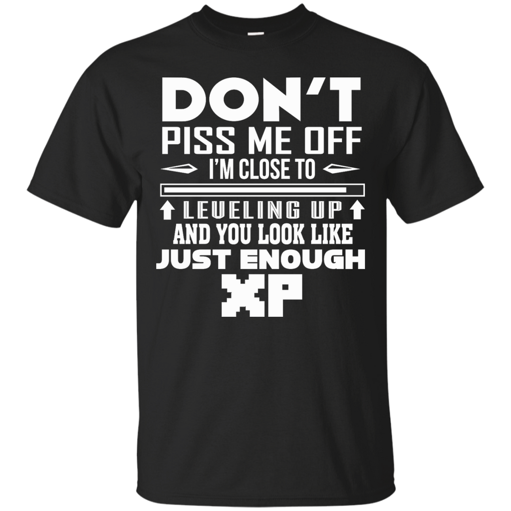 don't piss me off i'm close to leveling up and you look like just enough xp T-Shirt