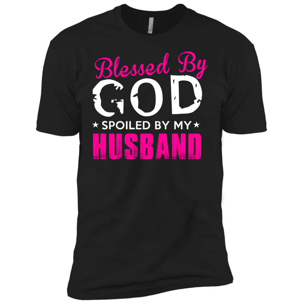 blessed by god and spoiled by my husband T-Shirt