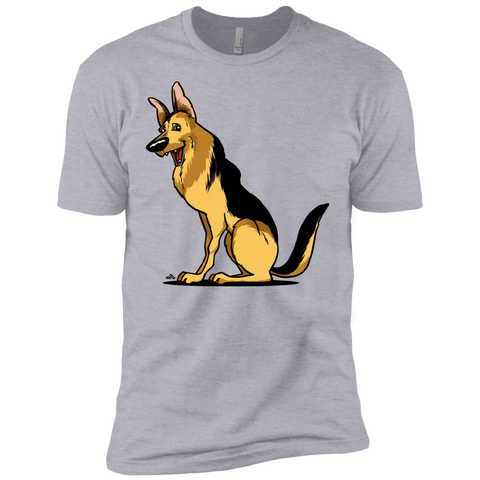cool german shepherds cartoon T-Shirt