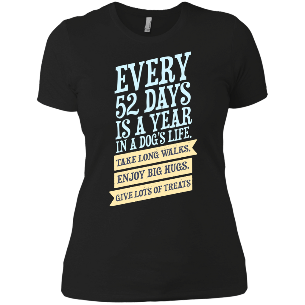 every 52 days is a year in a dogs life T-Shirt