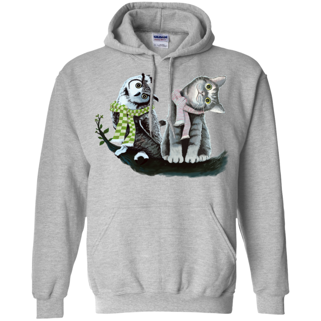 cat and owl sweatshirt T-Shirt