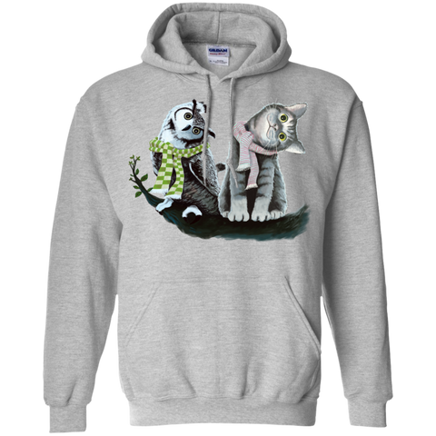 cat and owl sweatshirt T-Shirt