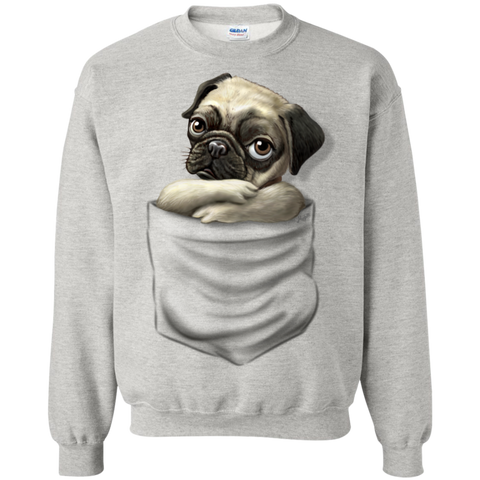 chillin' pocket pug puppy sweatshirt T-Shirt