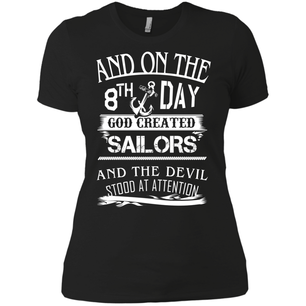 and on the 8th day god created sailors T-Shirt