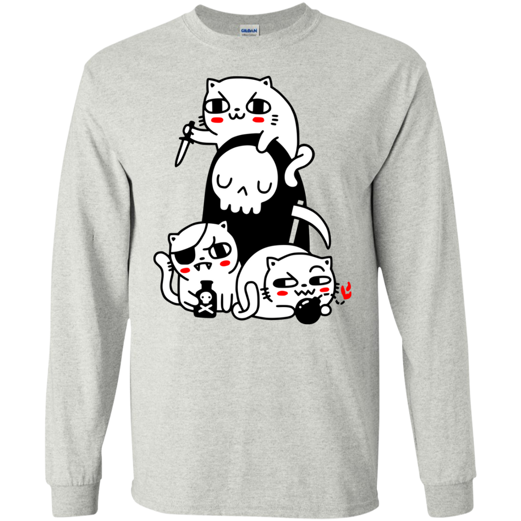 death is a cat person t- T-Shirt