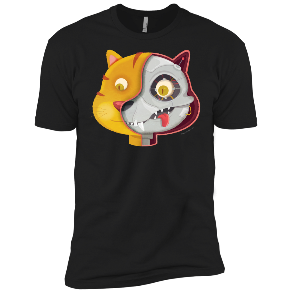 cyborg cat t- T-Shirt