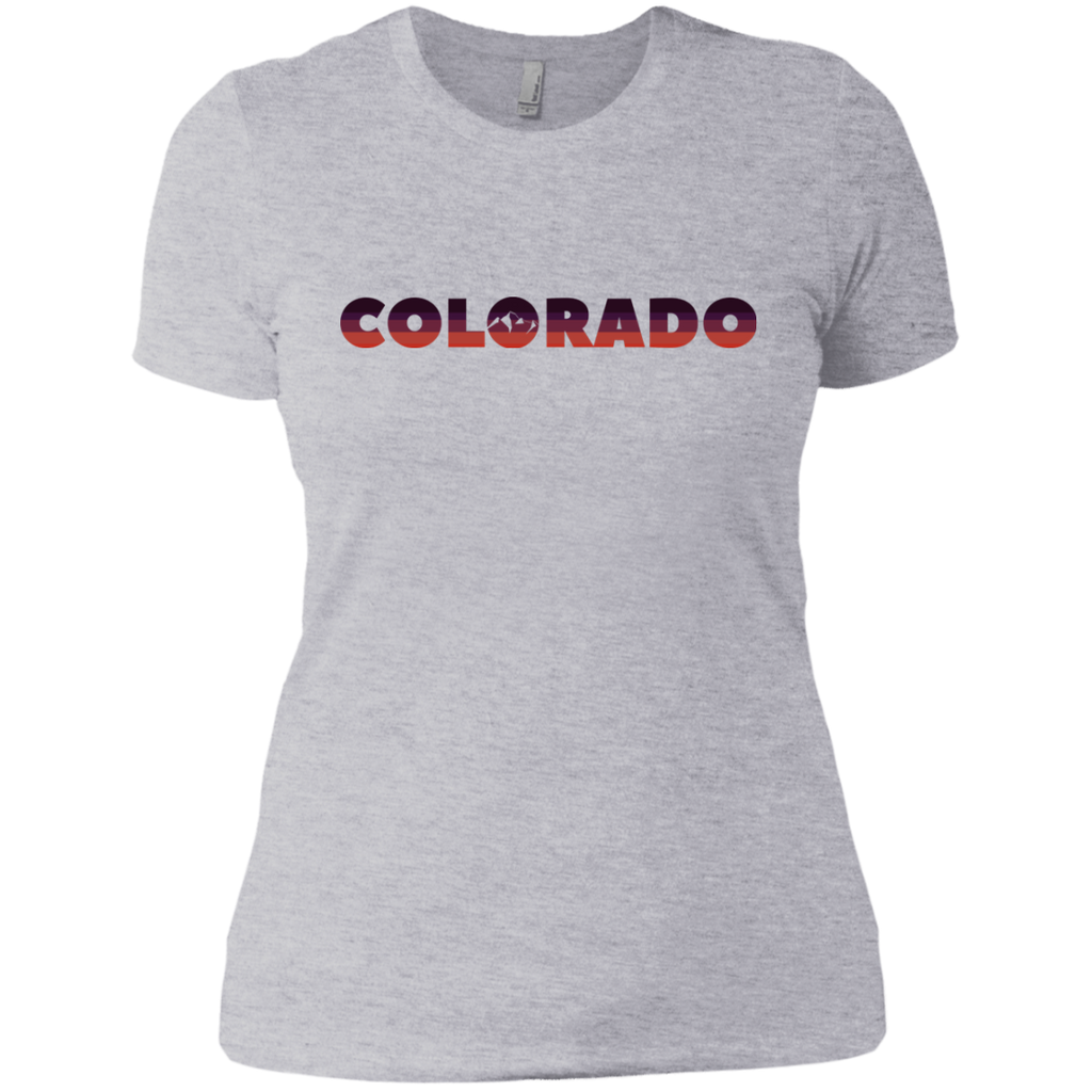 colorado mountain sunset word mark sweatshirt T-Shirt