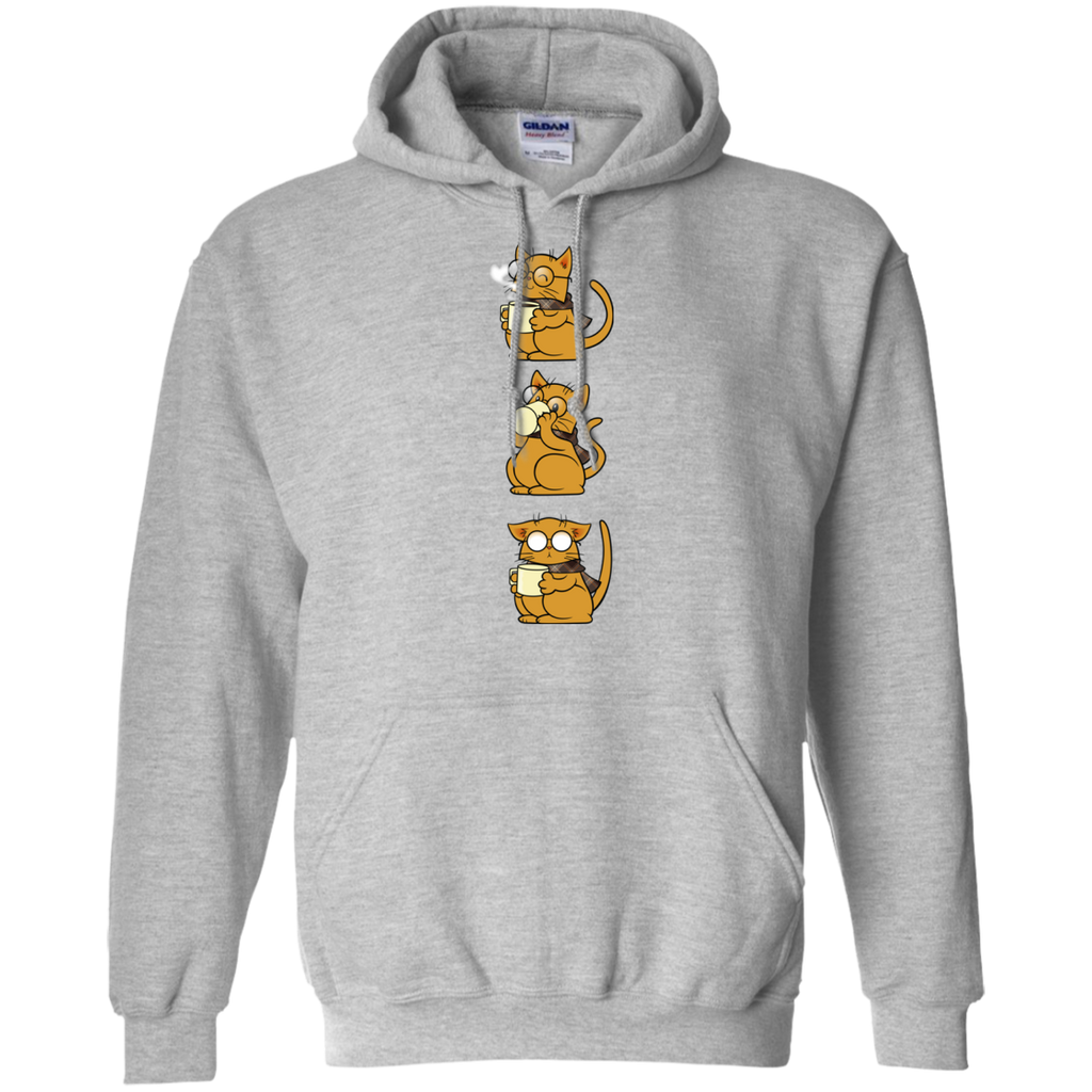 cat, coffee and glasses sweatshirt T-Shirt