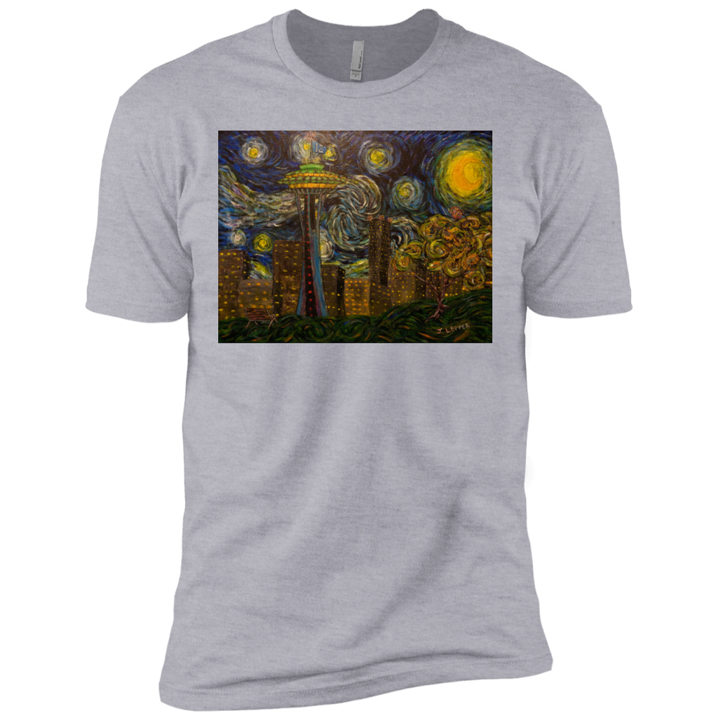 dedication to van gogh- seattle starry night sweatshirt T-Shirt