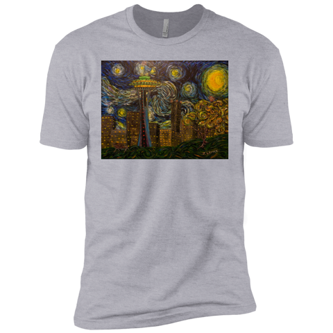dedication to van gogh- seattle starry night sweatshirt T-Shirt