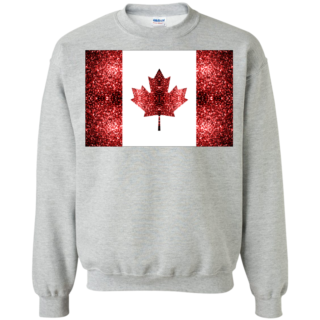 canada flag red sparkles T-Shirt