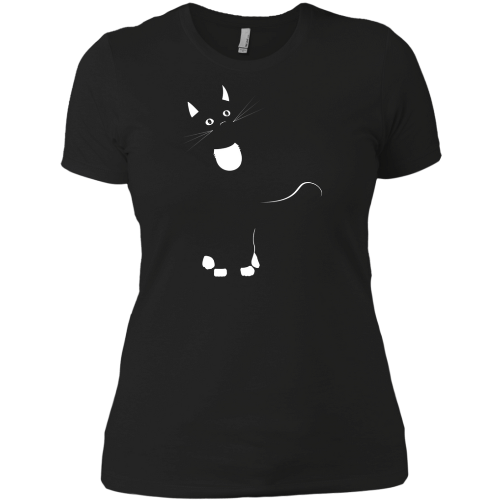 curious cat t- T-Shirt