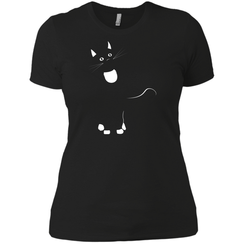 curious cat t- T-Shirt
