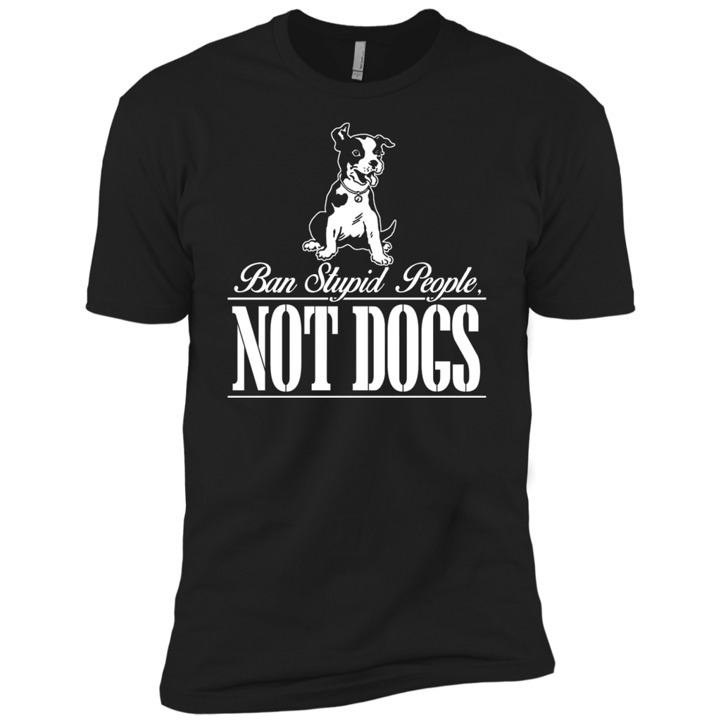 ban stupid people not dogs T-Shirt