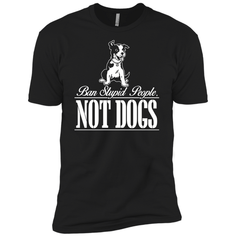 ban stupid people not dogs T-Shirt