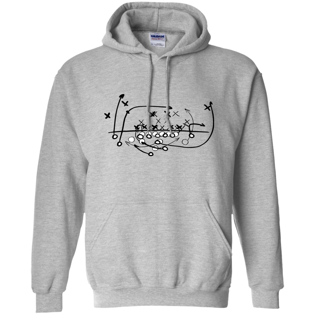 football soccer strategy play diagram T-Shirt