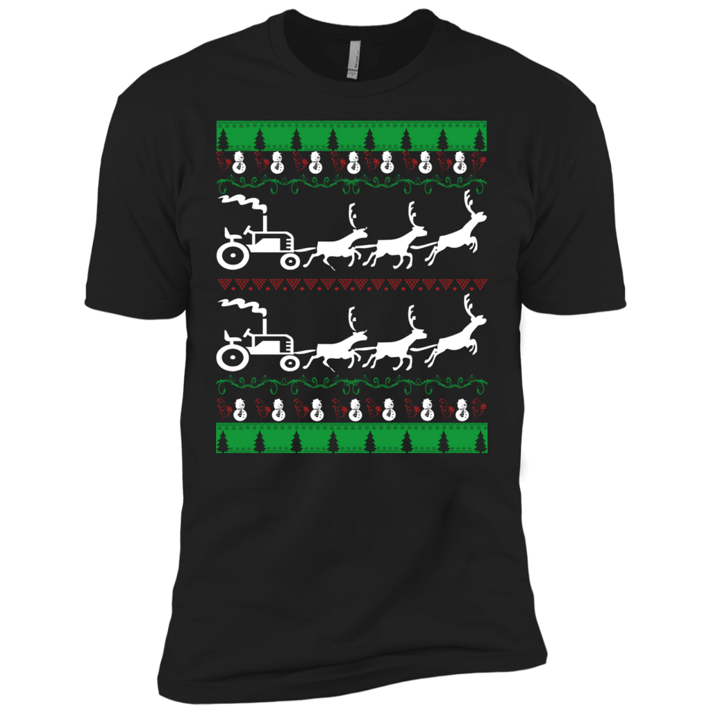 farmer christmas holiday sweater T-Shirt