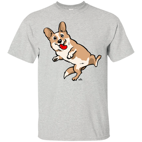 cartoon corgi dog T-Shirt
