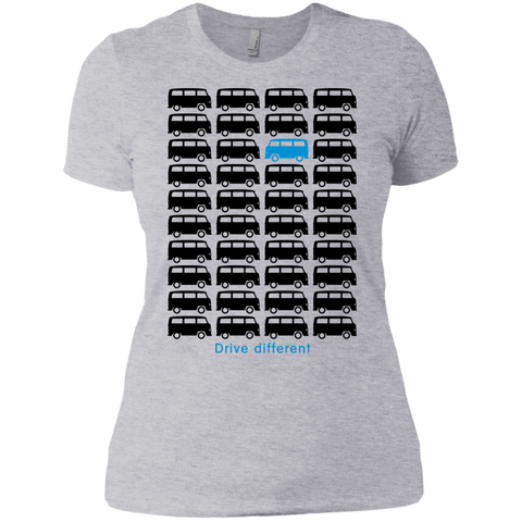 drive different - bus (black) matching family T-Shirt