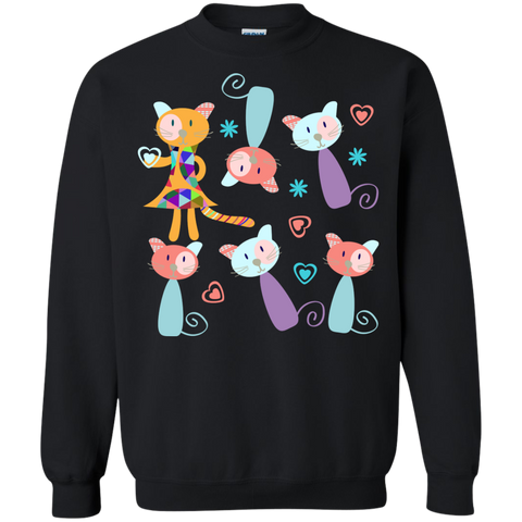cats pattern sweatshirt T-Shirt