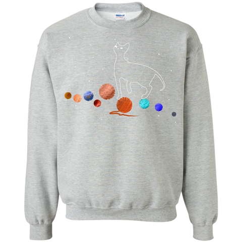 cat & yarn planets sweatshirt T-Shirt
