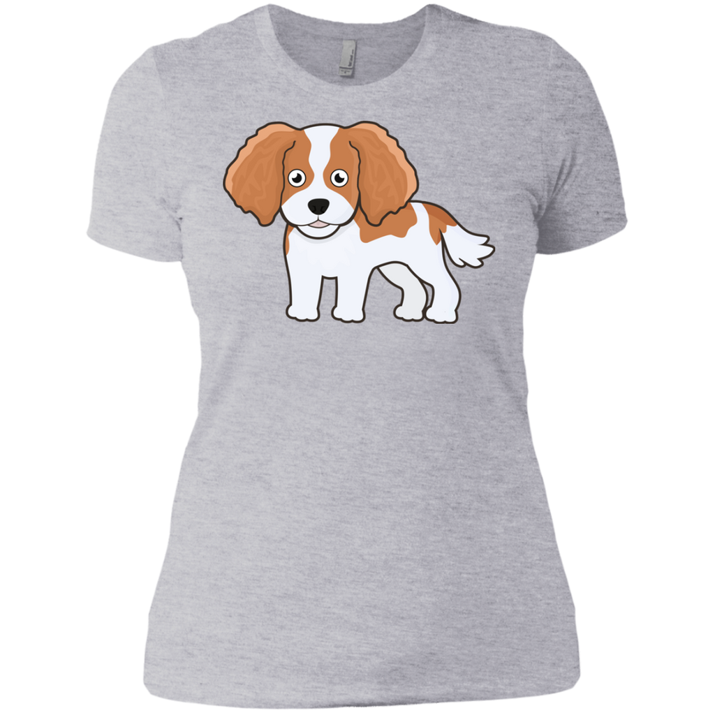 cute cavalier king charles spaniel (blenheim) T-Shirt