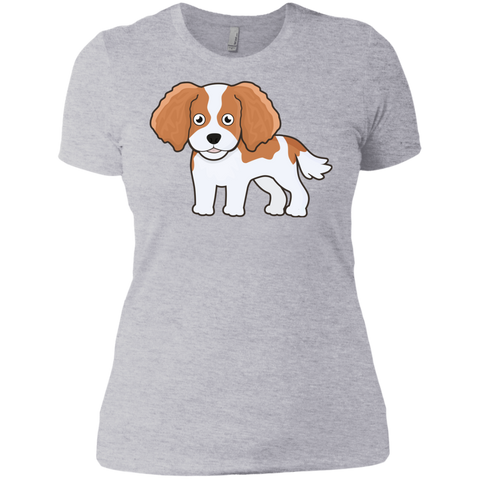 cute cavalier king charles spaniel (blenheim) T-Shirt