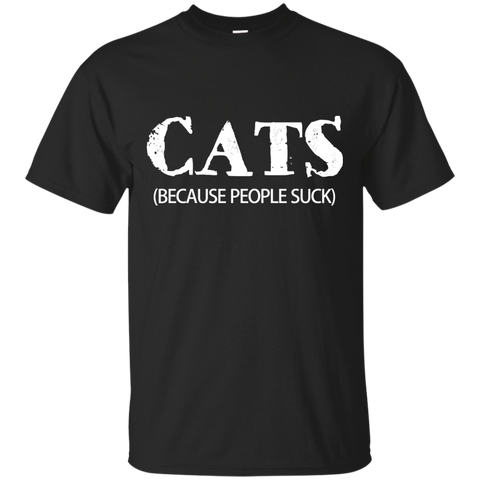 cats (because people suck) T-Shirt