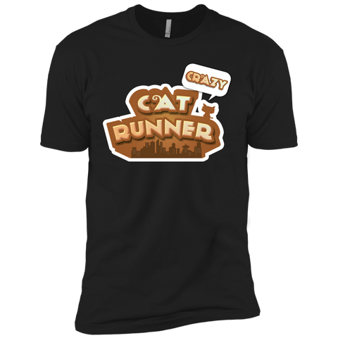 crazy cat runner sweatshirt T-Shirt