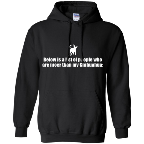 below is a list of people - chihuahua T-Shirt