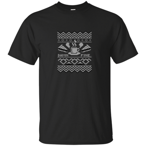 damn fine sweater holiday sweater T-Shirt