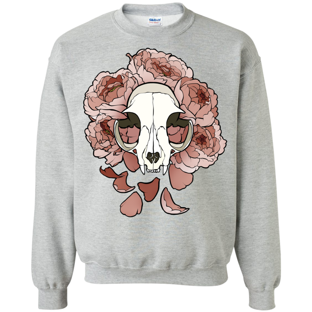 cat and peonies sweatshirt T-Shirt
